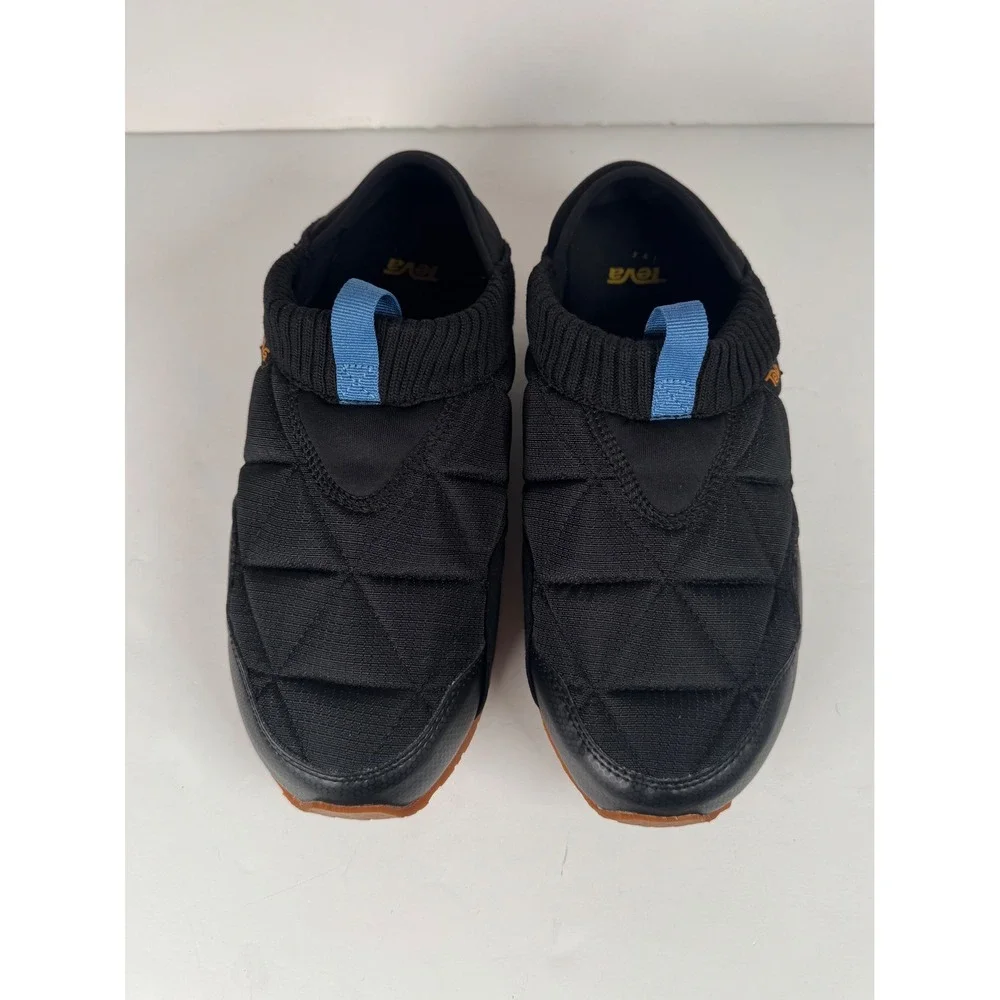 Teva ReEmber Ember‎ Moc Black Quilted Plaza Slip On Shoes 1125472 Mens 9 Casual